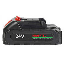 Акумулятор до електронних інструментів KRAFFTEC 24V 1500mAh, Акумулятор для GM-893 електричних пристроїв, фото 4