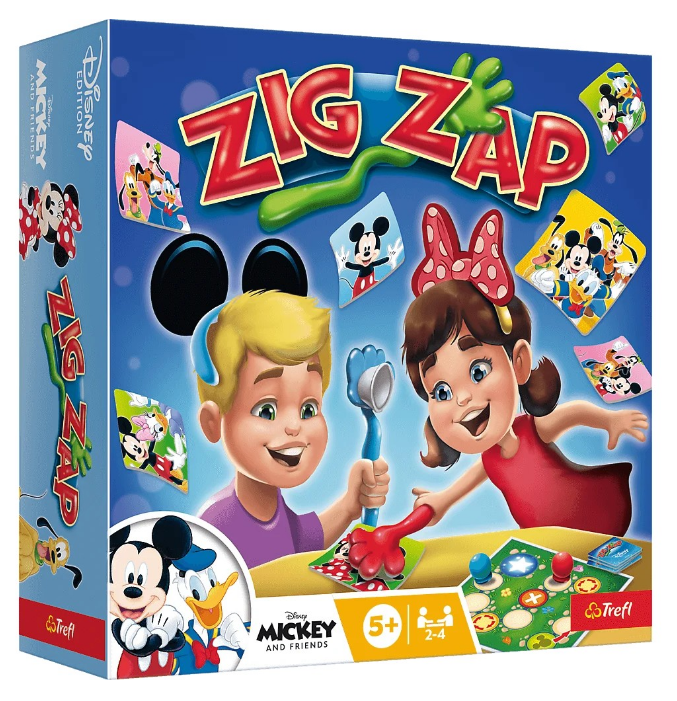 Настільна гра Zig Zap. Disney Mickey and Friends. Зіг Зап. Міккі Маус та його друзі 02438 (Trefl)