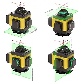 STIF Germany 4D лазерний рівень BL-16 (штатив, мікроліфт у комплекті)