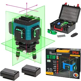 3D Лазерний рівень STIF Germany BL-05B (2 акумулятори у комплекті)