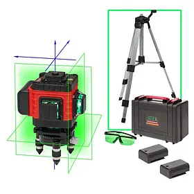 Лазерний рівень STIF Germany BL-05R 3D (+ штатив, 2 АКБ)