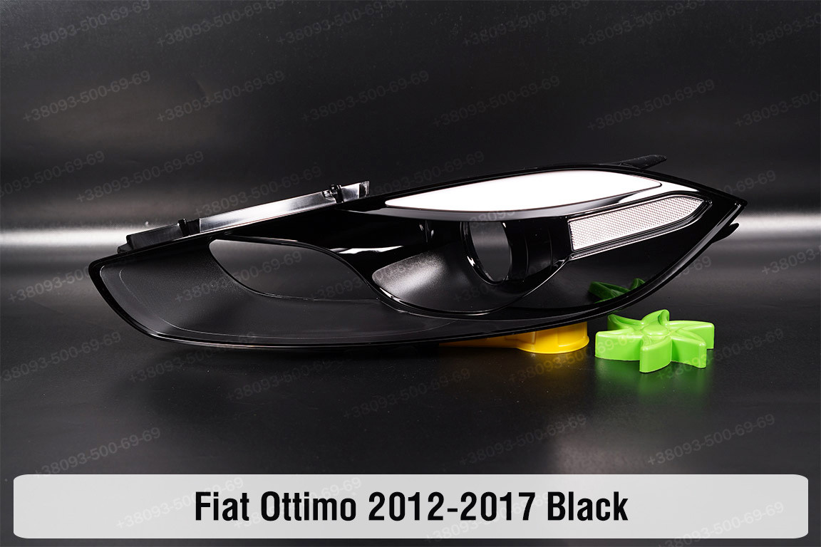 Декоративна маска Fiat Ottimo Black (2012-2017) ліва, фото 1