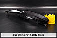 Декоративна маска Fiat Ottimo Black (2012-2017) ліва, фото 6