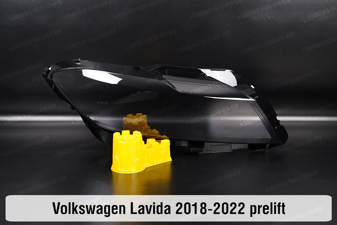 Скло фари VW Volkswagen Lavida (2018-2022) дорест праве, фото 1