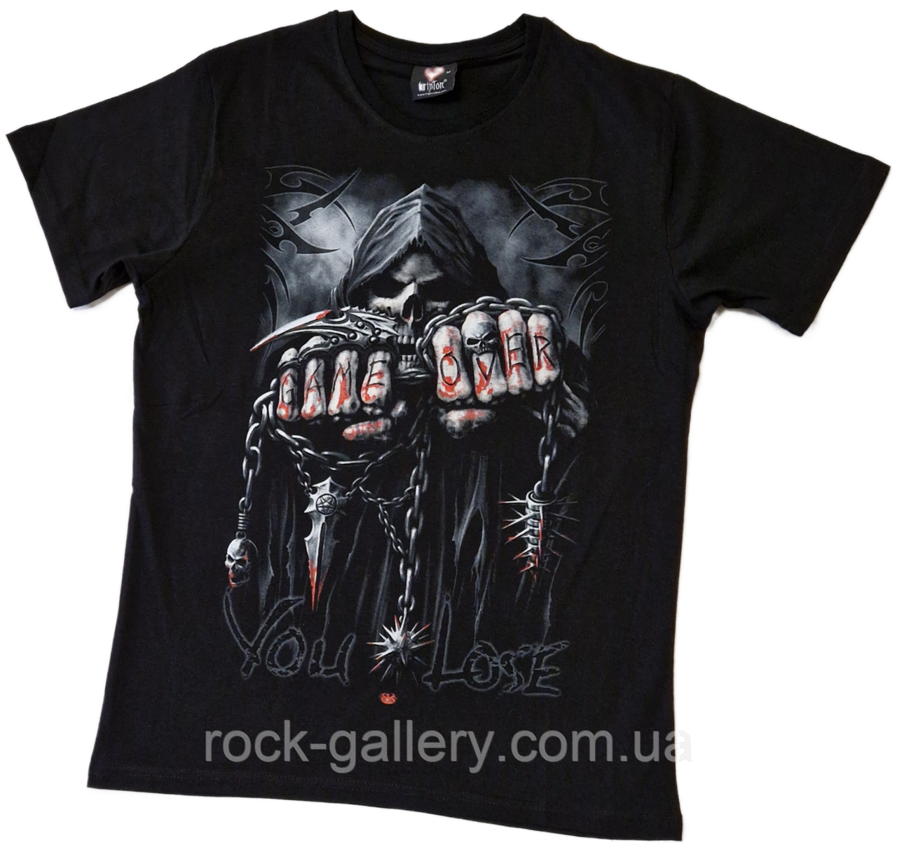 Футболка "Game Over" M, L, XL, 2XL, 3XL, 4XL