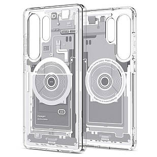 Чохол Spigen Ultra Hybrid Zero One MagFit Qi2 White для Samsung Galaxy S25 Ultra SM-S938 ACS08958