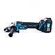Безщіткова акумуляторна болгарка Makita DGA554ZL (48V, 6 А/год) Кутова шліфмашина Макіта з двома АКБ TC - фото 5 - id-p2510105346