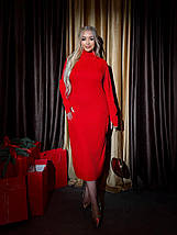 Сукня з трикотажу рубчик мустанг, фото 4