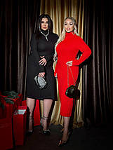 Сукня з трикотажу рубчик мустанг, фото 2