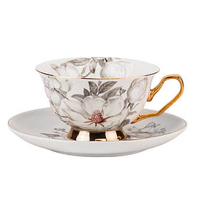 Кружка з блюдцем “Delicate Vintage”, 200 мл ELISEY
