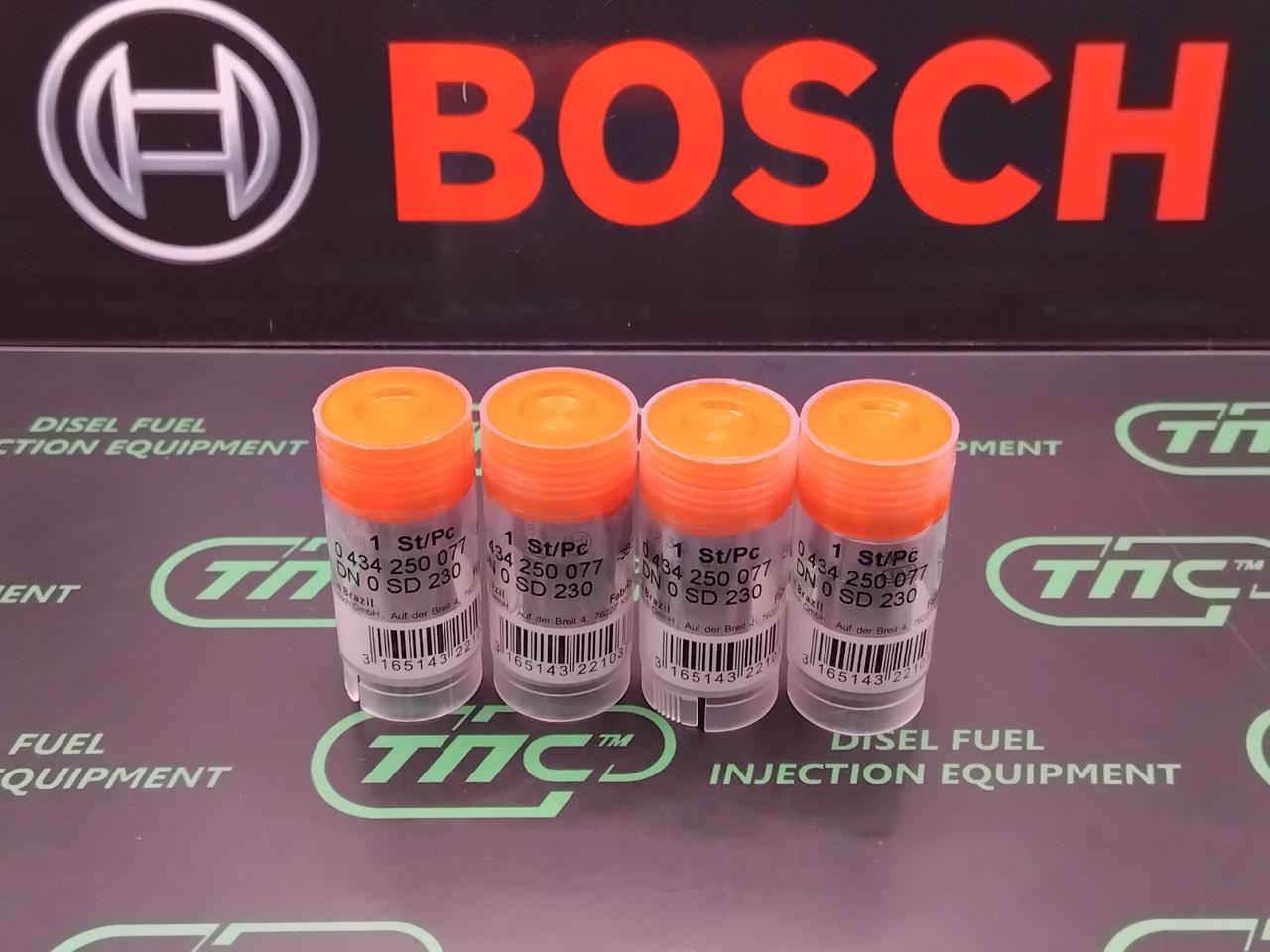 Розпилювач дизельної форсунки DN 0 SD 230 (0434250077) BOSCH PEUGEOT / CITROËN / TALBOT / FORD, фото 1