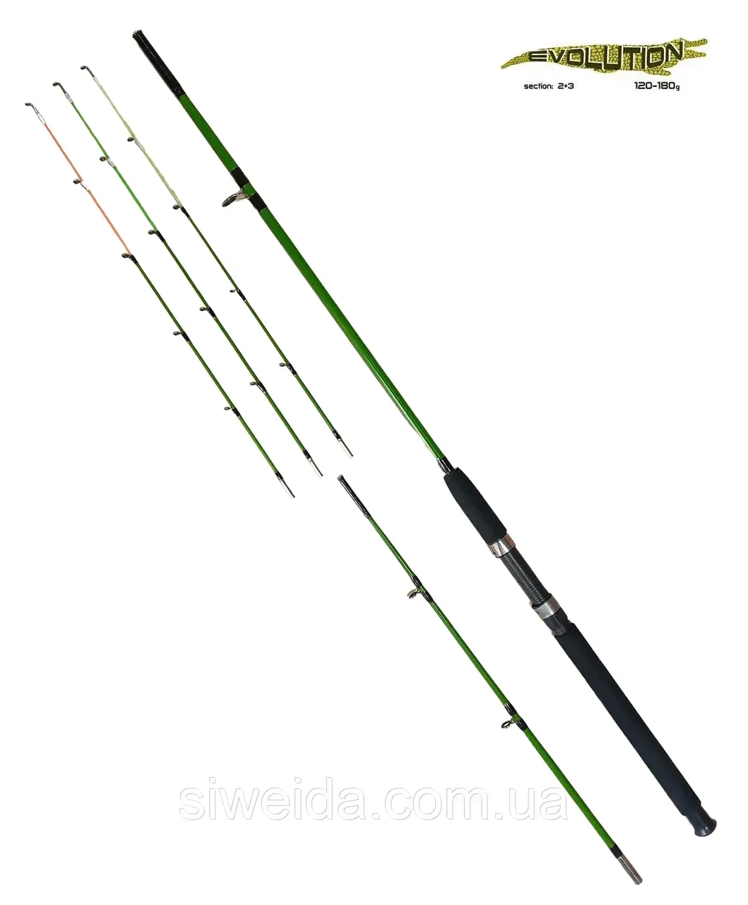 Вудлище Crocodile Evolution Feeder 2.1 м 120-180г, фото 1