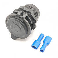 Гніздо прикурювача врізне з кришкою (DS1011)