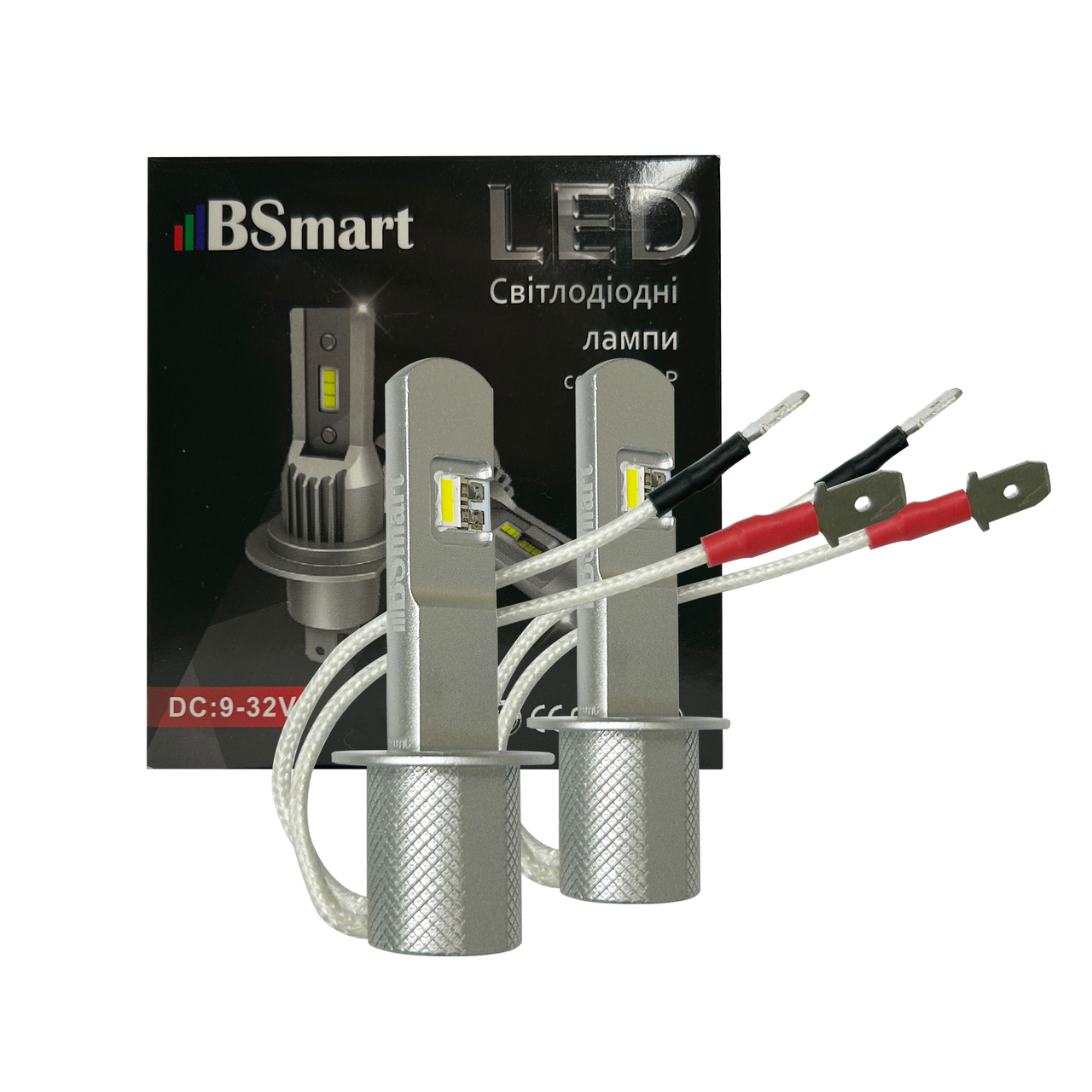 Автолампи LED BSmart V10P Version 2.0 діод CSP Південна Корея H1 10000Лм 30Вт 12-24В