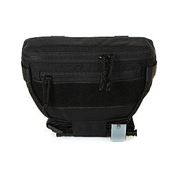 Тактична сумка поясна бананка Чорна