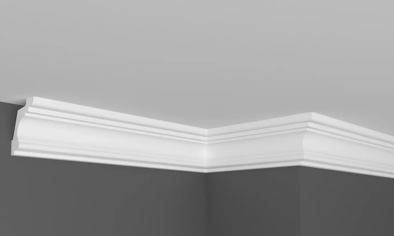 Карниз поліуретановий гладкий Gaudi Décor C 970 Flexi, фото 1