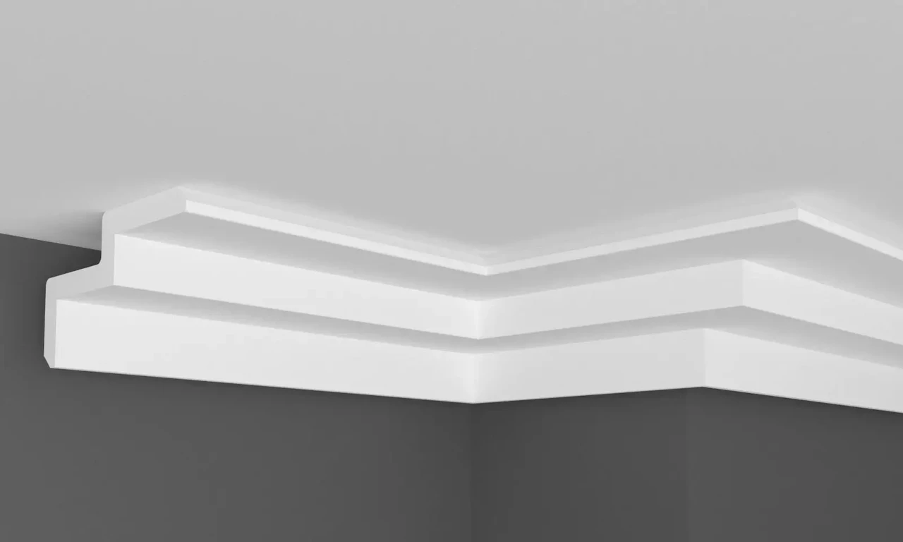 Карниз поліуретановий гладкий Gaudi Décor C 968, фото 1