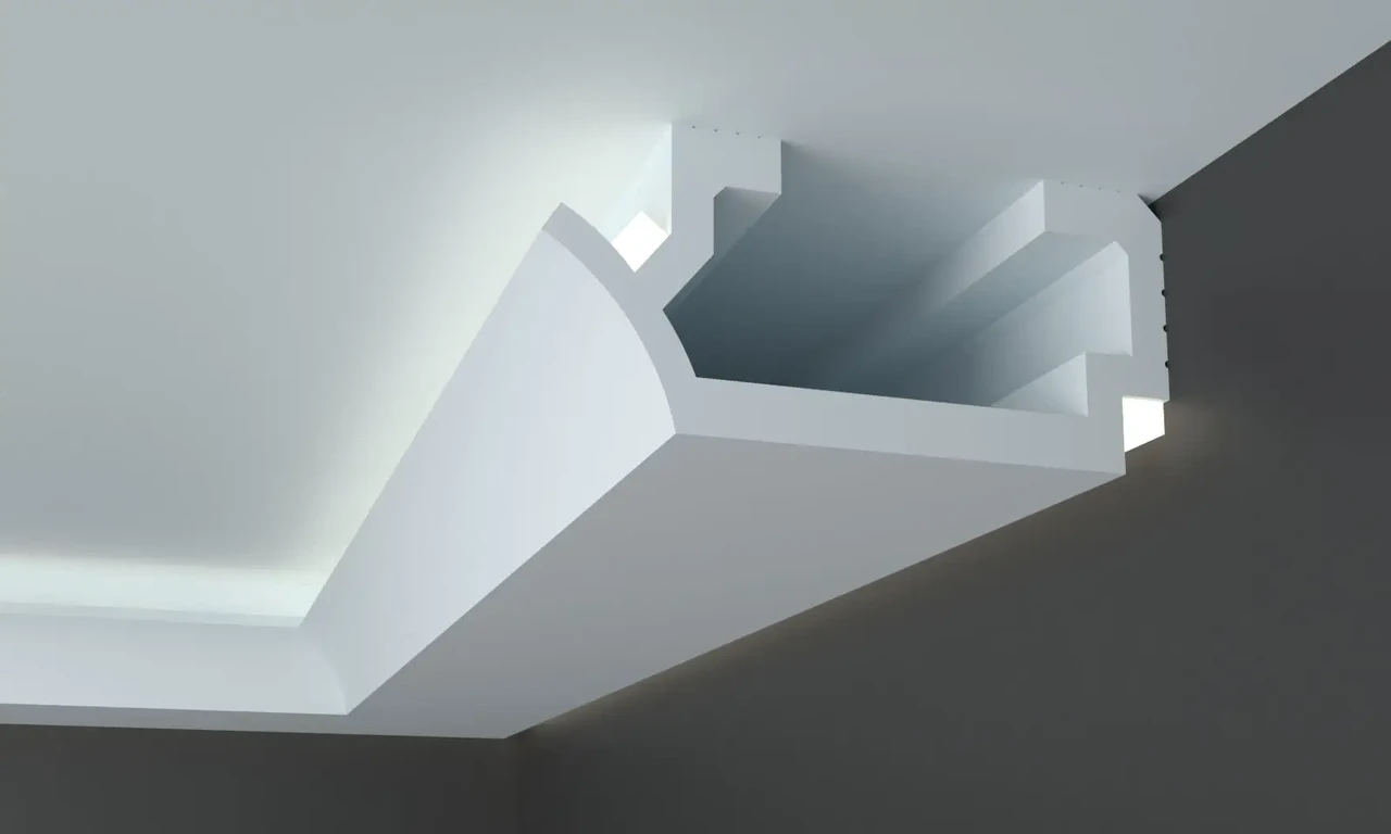 Карниз для LED освітлення серія D Tesori KD 410, фото 1