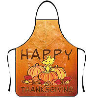 Фартух прикол на кухню для Хелловін 75 на 60 см різнобарвний