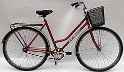 Дорожній 28 Лелека Харків (посилена спиця 3 мм) жіночий міський заводський велосипед