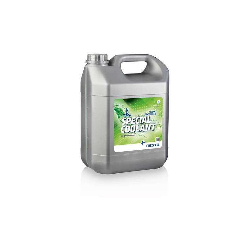 Концентрат антифризу (зеленый) NESTE Special Coolant (BS 6580: 2010, ASTM D 3306) 4 л, фото 1
