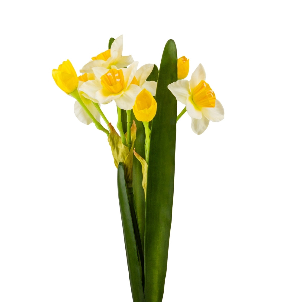 Букет нарцисів “Весняне пробудження”, білий, 56 см ELISEY, фото 1