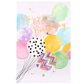 Серія листівок "Birthday wishes", 6 видів ELISEY