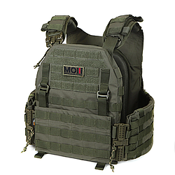 Плитоноска Falcon XL PRO Ranger Green з функцією швидкого скидання