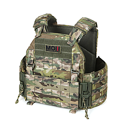 Плитоноска МІЦЬ MultiCam з функцією швидкого скидання (PLATE CARRIER)