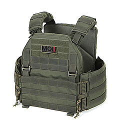 Плитоноска МІЦЬ олива з функцією швидкого скидання (PLATE CARRIER)