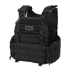 Плитоноска Falcon XL PRO Чорна з функцією швидкого скидання