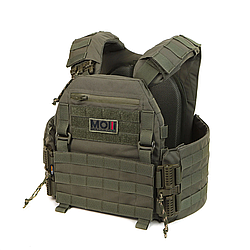 Плитоноска МІЦЬ 3.0 Ranger Green з функцією швидкого скидання (PLATE CARRIER) МОЛЛІ