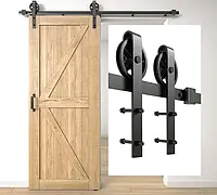 Набір «UrbanLoft»: Система та Фурнітура для Розсувних Амбарних Дверей у Стилі Лофт для Важких Дверей