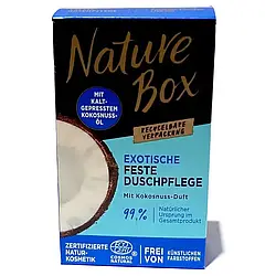 Nature Box твердий гель для душу з кокосовою олією, 100 г