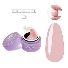 Гель-пластилін Solid hand gel 15 мл., Дизайнер для об'ємного дизайну, нарощування та ремонту нігтів нігтів H6