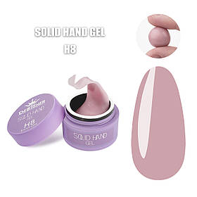 Гель-пластилін Solid hand gel 15 мл., Дизайнер для об'ємного дизайну, нарощування та ремонту нігтів нігтів H8