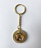 Брелок з Іконами на дві сторони для ключів діаметр 3,5см,, фото 2