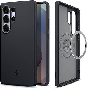 Чохол Spigen Nano Pop MagFit Black Sesame для Samsung Galaxy S25 Ultra SM-S938 ACS09057