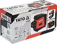 Нівелір лазерний лінійно-точковий самовирівнюючий YATO YT-30427, фото 7