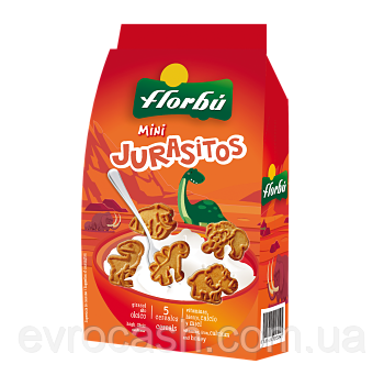 Печиво Florbu mini Jurasitos 400 гр, фото 1