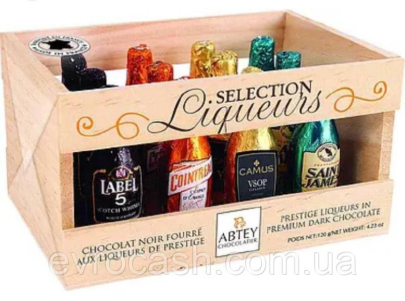 Шоколадні пляшечки Abtey Selection Liquers 155 гр, фото 1