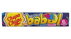 Жуйки Chupa Chups (малина) 27,5 г, 20 шт. ящик