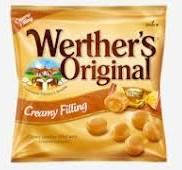 Карамельні цукерки Werthers original creamy filling 135 г 15 шт ящик