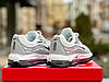 Чоловічі кросівки Nike Air Max TL 2.5 White Silver біло-сірі Взуття Найк Аір Макс Тл текстиль шкіра демісезон, фото 2