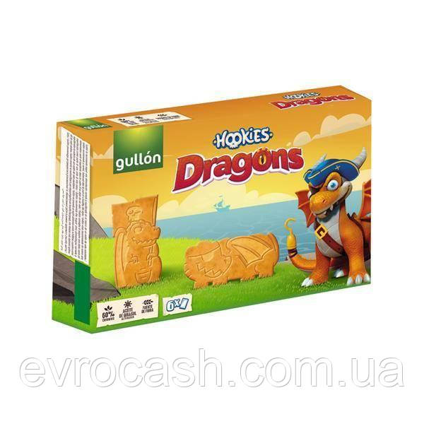 Пічово Gullon Hookies Dragons 330 г 10 шт. ящ, фото 1