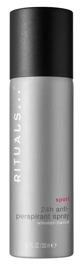 Дезодорант-антиперспірант спрей Rituals Sport Spray 24h, 200 мл, фото 1