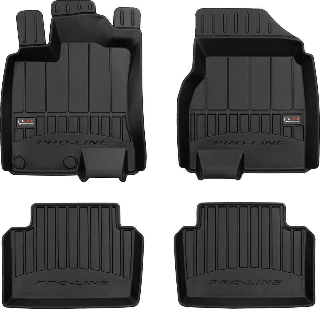 Коври салону гумові NISSAN Qashqai I 2006-2013 / 3D408289, фото 1