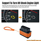 Автосканер KONNWEI KW905 ELM327 2 плати версія v1.5 чіп pic18f25k80 діагностичний сканер для айфона ios android OBD2 bluetooth 5.0, фото 7