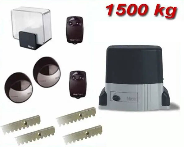 Nice THOR 1500. Комплект автоматики для відкатних воріт. Nice THOR 1500. Комплект автоматики для відкатних воріт.