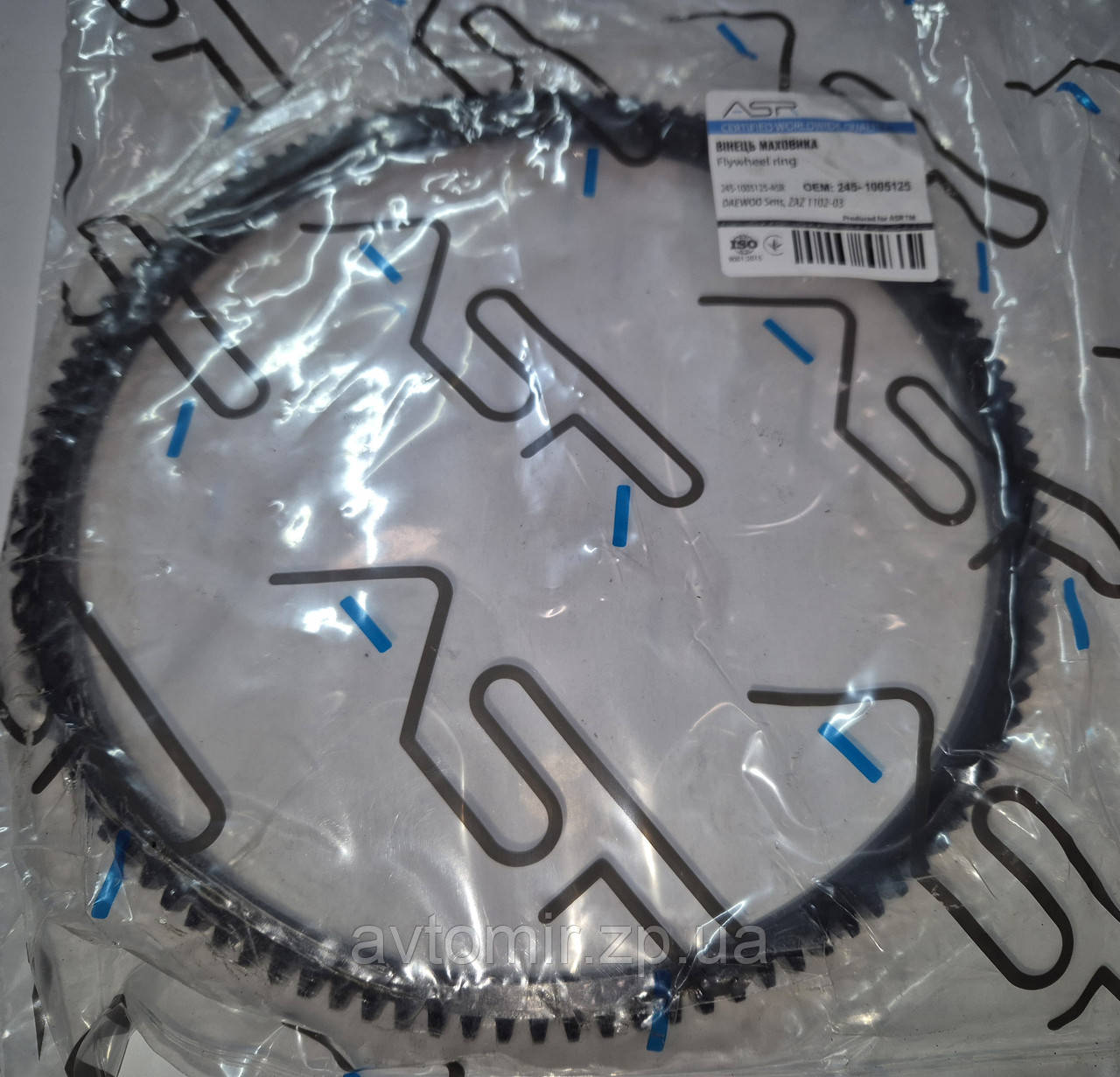 Венек маховика Ваз 2101,2102,2103,2104,2105,2106,2107 ASR